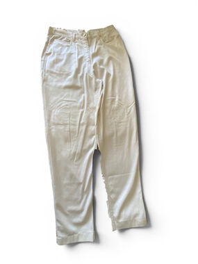 Mondi Straight Leg White Pants Size 12